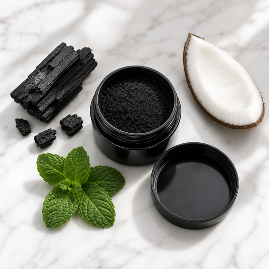 Blanqueador dental Natural Carbon activado de coco